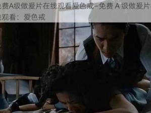 免费A级做爰片在线观看爱色戒—免费 A 级做爰片在线观看：爱色戒