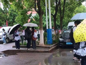 公交车站避雨1~4 在公交车站避雨时，你有没有遇到过有趣的事情？