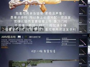 绝地求生手游M416全面解析：优缺点一览及实力评估