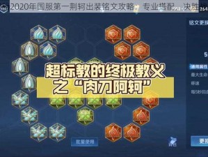 揭秘2020年国服第一荆轲出装铭文攻略：专业搭配，决胜战场