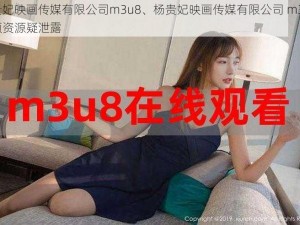 杨贵妃映画传媒有限公司m3u8、杨贵妃映画传媒有限公司 m3u8 视频资源疑泄露