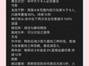 天龙八部手游：丐帮神器裂天鬼破突破攻略秘籍详解