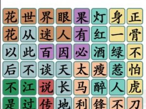 《汉字找茬王：全服通关攻略，衣袂飘飘的秘密》