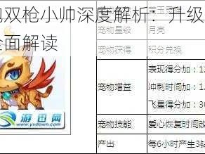 天天酷跑双枪小帅深度解析：升级价值及属性图鉴全面解读