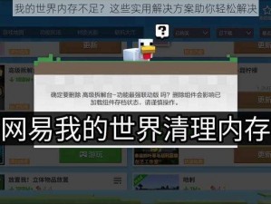 我的世界内存不足？这些实用解决方案助你轻松解决