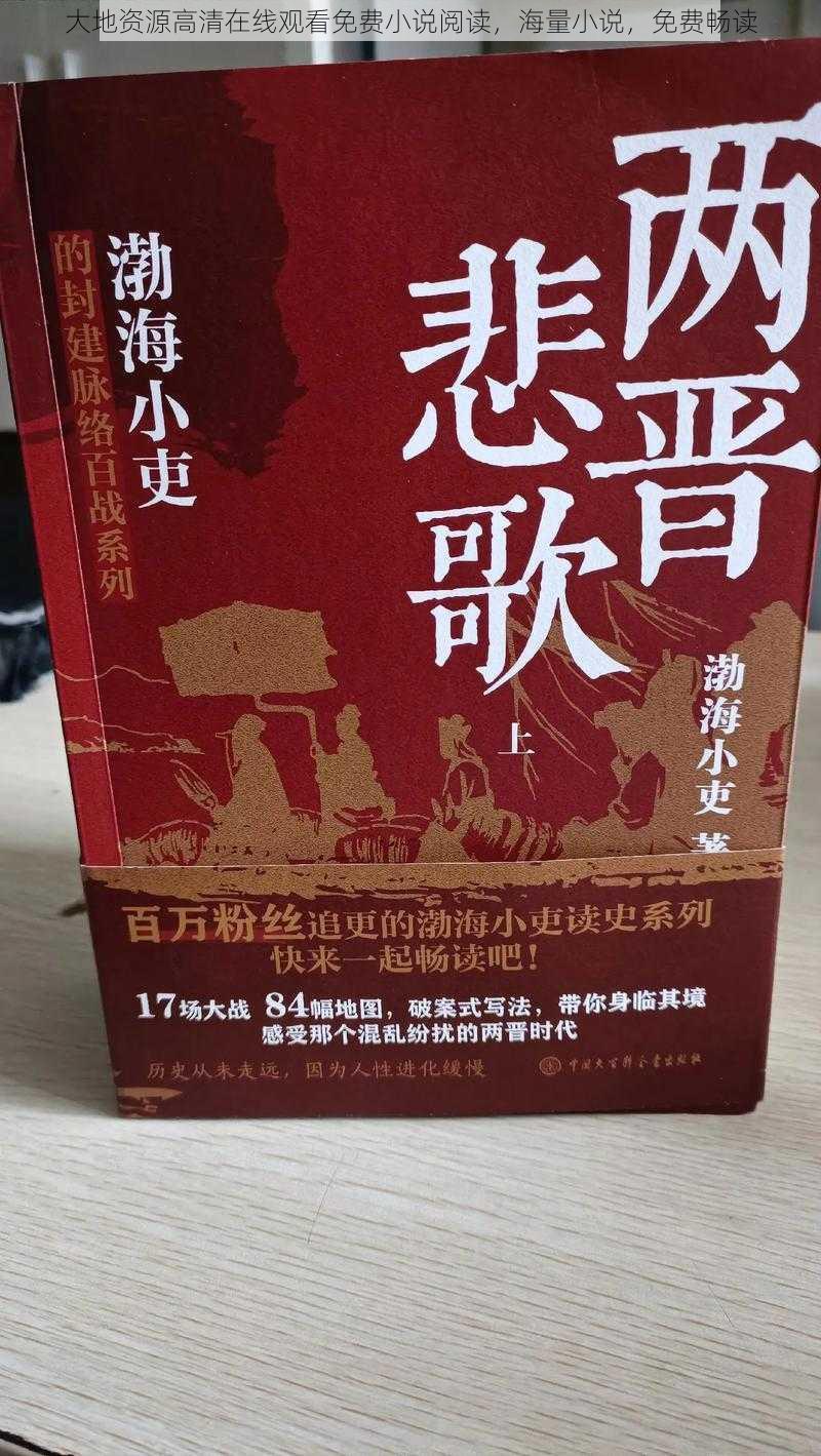 大地资源高清在线观看免费小说阅读，海量小说，免费畅读