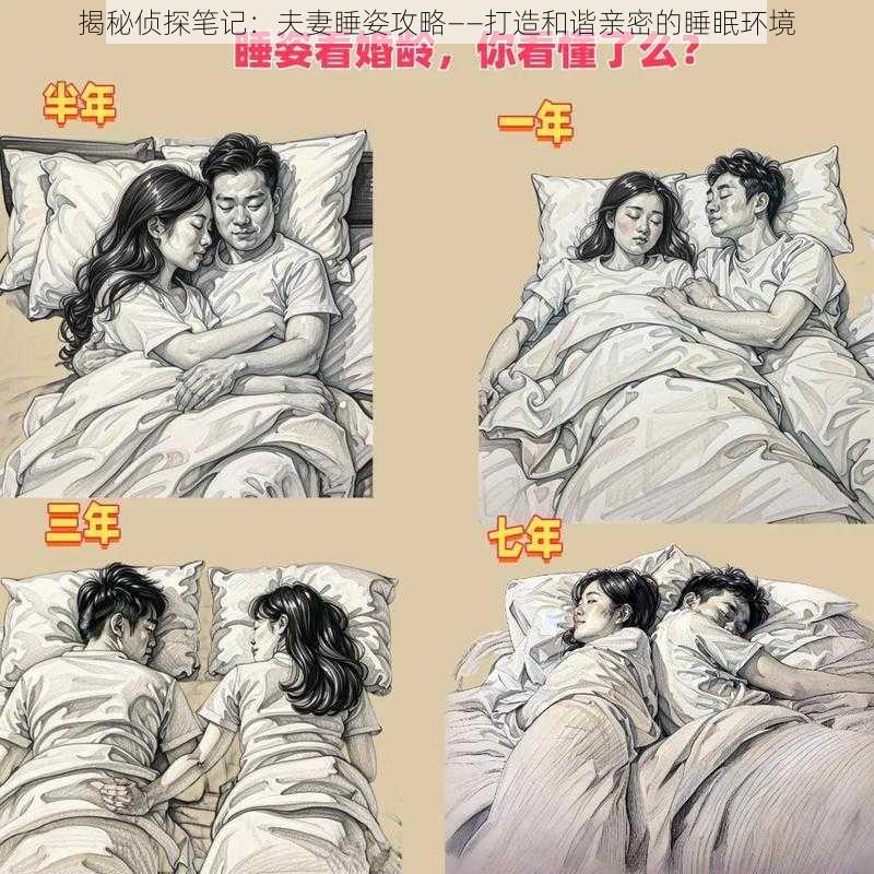 揭秘侦探笔记：夫妻睡姿攻略——打造和谐亲密的睡眠环境