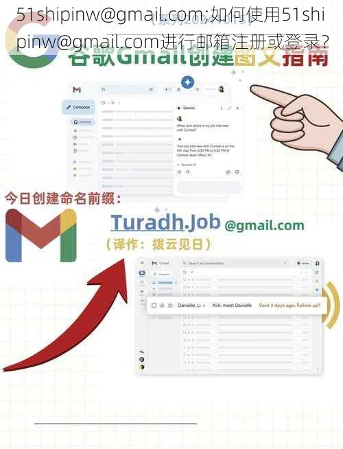 51shipinw@gmail.com;如何使用51shipinw@gmail.com进行邮箱注册或登录？