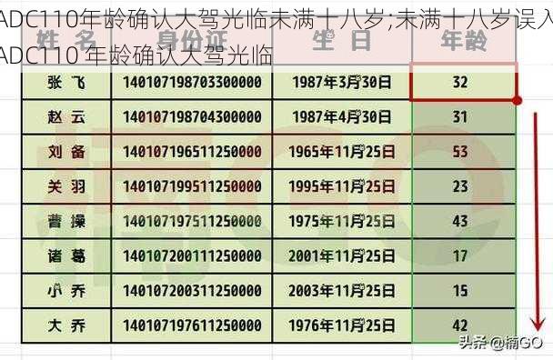 ADC110年龄确认大驾光临未满十八岁;未满十八岁误入ADC110 年龄确认大驾光临