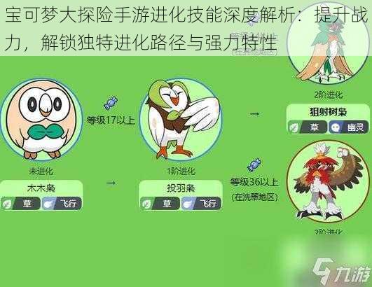 宝可梦大探险手游进化技能深度解析：提升战力，解锁独特进化路径与强力特性