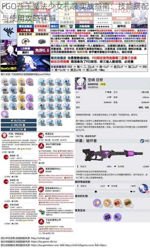 FGO苍玉魔法少女礼装实战指南：技能搭配与使用攻略详解