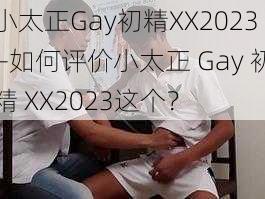 小太正Gay初精XX2023—如何评价小太正 Gay 初精 XX2023这个？