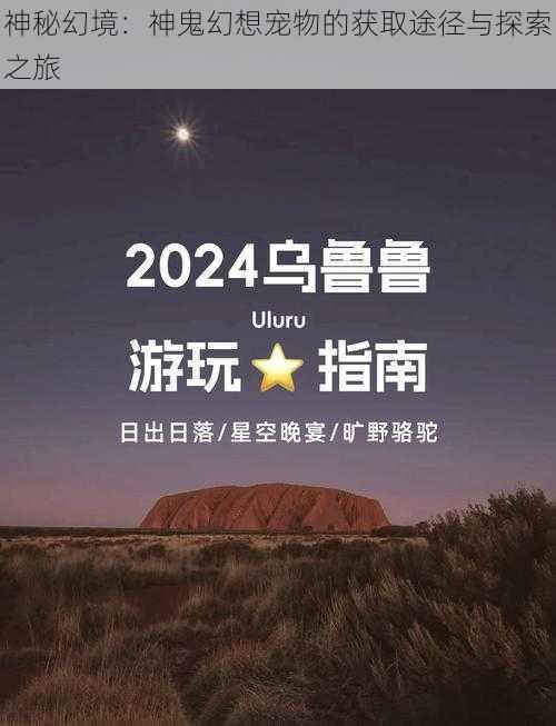 神秘幻境：神鬼幻想宠物的获取途径与探索之旅