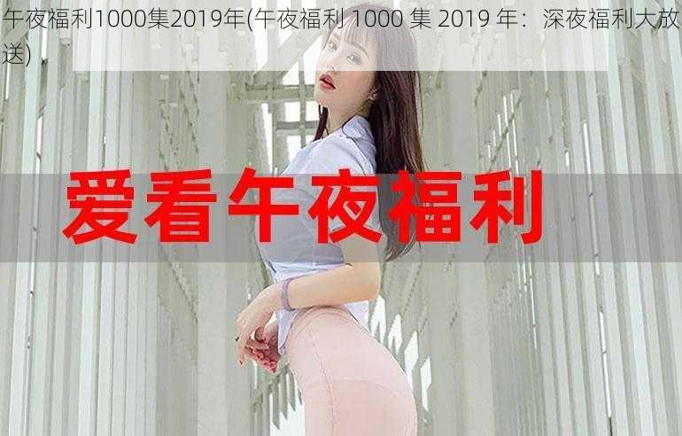 午夜福利1000集2019年(午夜福利 1000 集 2019 年：深夜福利大放送)